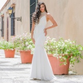 Robe de soirée d'été blanche