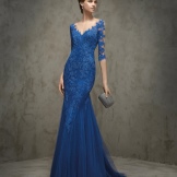 Robe de soirée du Pronovias bleu