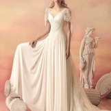 Robe de mariée de la collection Hellas avec manches