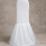 Jupon sirène de mariage sans bagues