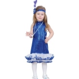 Robe de Nouvel An pour la fille à la mode de Chicago