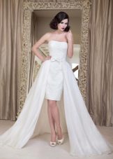 Gaine de robe de mariée avec jupe