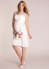 Robe de mariée directe pour les femmes enceintes
