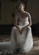 Robe en dentelle transparente de VeraWang