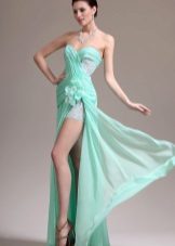 Robe de mariée menthe
