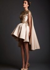 Robe de mariée avec train Watteau
