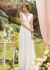 Robe de mariée rustique