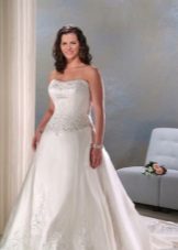 Robe de mariée avec corset complet
