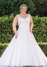 Robe de mariée pour une ligne complète