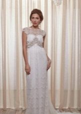 Robe de mariée par Anna Campbell sur une épaule