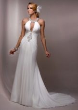Robe de mariée empire moderne