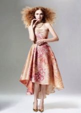Robe de soirée rose