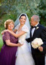 Mère de la mariée en robe