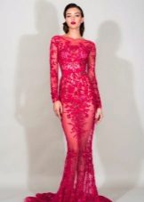 Robe de sol cramoisie