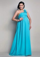 Robe de soirée à la grecque pour femme enceinte