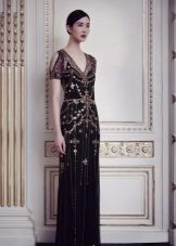Robe de soirée noire de Jenny Packham