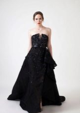 Robe de soirée noire magnifique