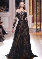 Robe de soirée noire