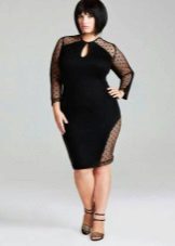 Robe de soirée complète avec étui noir