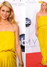 Robe de soirée jaune Lanvin
