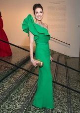Robe de soirée en vert Lanvin