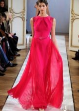 Robe de soirée aux baies légères