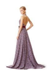 robe de soirée simple dos ouvert