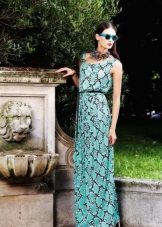 Roberto Cavalli állati nyomtatási estélyi ruha