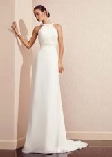 Robe de mariée avec emmanchure américaine