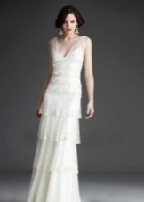 Robe de mariée avec jupe évasée