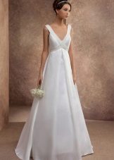 Robe de mariée empire