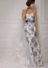 Robe de mariée couleur droite