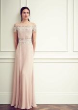 Vestido de noite de renda