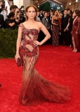 Robe de soirée sirène Jennifer Lopez