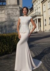 Robe de mariée avec basky