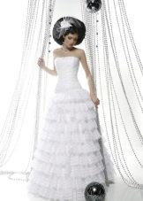 Robe de mariée de la collection Courage multicouche