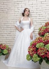 Robe de mariée sur les bretelles de la collection Love & Lacky