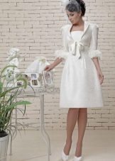 Robe de mariée courte de la collection Love & Lacky