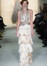 Robe de soirée à franges 2016 de Marcheza