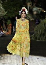 Dolce & Gabbana Robe de soirée imprimée 2016