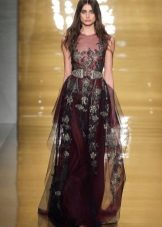 Robe de soirée baroque de Rome Acre