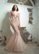 Robe rose sirène 2016