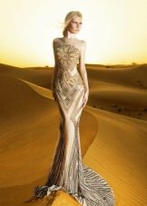Robe de soirée sirène nue