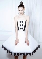 Robe de soirée en papier