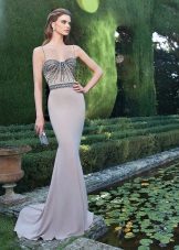 Robe de soirée couleur pastel