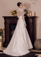 Robe de mariée avec dos en dentelle
