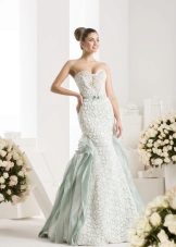 Robe de mariée couleur sirène