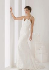 Robe de mariée directement sur les bretelles