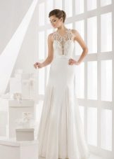 Robe de mariée de Vasilkov avec de la dentelle