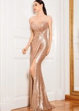  robe de soirée fendue